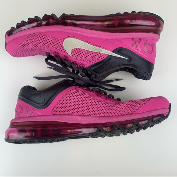 Nike Air Max Women's Running Shoes Size 9 Pink Black 555363-603 - Picture 5 of 12